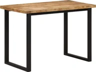 Stoły - vidaXL Stół do jadalni, 110x55x75 cm, lite drewno mango - miniaturka - grafika 1