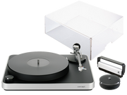 Gramofony - ClearAudio Concept (MM) srebrny + docisk + pokrywa + szczotka - miniaturka - grafika 1
