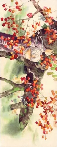 Plakat Anime Manga Mushishi mu_001 A3 (custom)