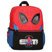 Plecaki szkolne i tornistry - Marvel 28322D1 Spiderman Protector Plecak szkolny Przystosowany do wózka, Czerwony, 25 x 32 x 12 cm, Poliester, 9,6 l, Czerwony, Mochila Escolar Adaptable a Carro, Plecak szkolny adaptacyjny do wózka - miniaturka - grafika 1