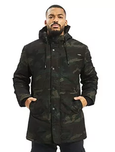 Brandit Parka męska Grid-Camo, kamuflaż, S - Kurtki męskie - miniaturka - grafika 1