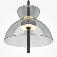 Lampy sufitowe - Lampa do sypialni zwis Bangkok MOD185PL-L11B3K2 Maytoni LED 12W 3000K czarny szary - miniaturka - grafika 1