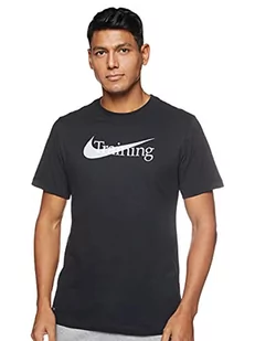 Nike Męski T-shirt Dri-fit czarny S CZ7989 - Koszulki męskie - miniaturka - grafika 1