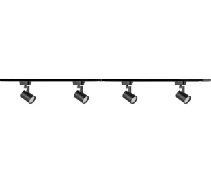 Oświetlenie punktowe do systemu szynowego LYNX 4xGU10/10W/230V czarny - Lampy sufitowe - miniaturka - grafika 1