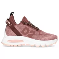 Trampki damskie - Dsquared2 Trampki niskie RUN DS2 strecz - miniaturka - grafika 1