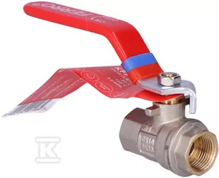 Zawór kulowy nakrętno-nakrętny z dźwignią, 3/8", F-Power - Akcesoria grzewcze - miniaturka - grafika 2