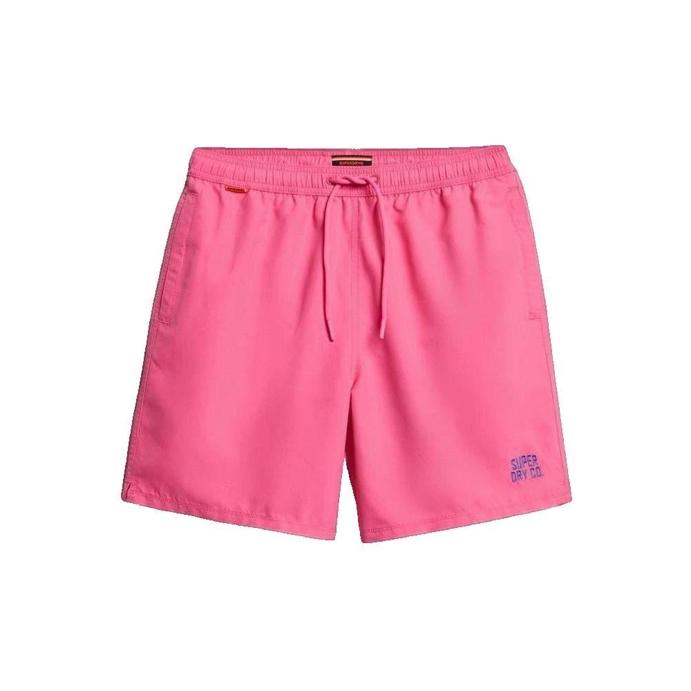 Superdry Essential 16 kąpielówki męskie różowe