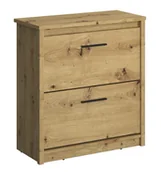 Szafki na buty - Uchylna szafka na buty dąb artisan F5-Z97 - miniaturka - grafika 1