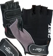 Rękawiczki rowerowe - RĘKAWICZKI ROWEROWE KRÓTKIE BEZ PALCÓW ŻELOWE S - miniaturka - grafika 1