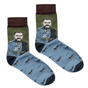 Skarpetki Piłsudski - Skarpetki damskie - miniaturka - grafika 1
