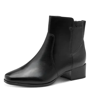 Tamaris Damskie kozaki Comfort Boot Heel, czarne, 39 EU, czarne, 39 EU - Kozaki damskie - miniaturka - grafika 1