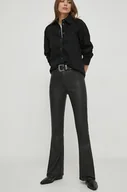 Spodnie damskie - Pepe Jeans jeansy damskie high waist - miniaturka - grafika 1