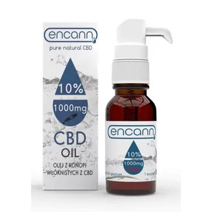 Olejek CBD 10% - 1000mg 10ml Encann - Suplementy naturalne - miniaturka - grafika 1