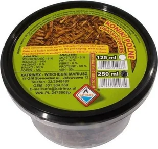 Katrinex KATRINEX-KONIKI POLNE 250ml. - Pokarm dla ryb - miniaturka - grafika 1