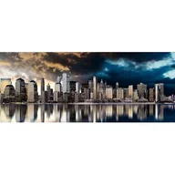 Obrazy i zdjęcia na płótnie - Obraz CANVAS SILVER1 60 x 150 x 2,8 cm EX513 GOLD CITY - miniaturka - grafika 1