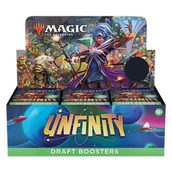 Czasopisma - Magic The Gathering: Unfinity Draft Booster box (36 sztuk) - miniaturka - grafika 1