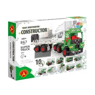 Mały Konstruktor 10w1 - Super Truck ALEX - Alexander - Zabawki konstrukcyjne - miniaturka - grafika 1