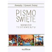Albumy fotograficzne - Pismo Święte Nowego Testamentu Pamiątka I Komunii Świętej. Duży format - miniaturka - grafika 1