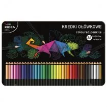 Derform Kidea Kredki trójkątne - Przybory szkolne - miniaturka - grafika 1