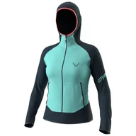 Bluzy sportowe damskie - Bluza damska Dynafit Transalper Light Ptc W Hoody Rozmiar: L / Kolor: niebieski - miniaturka - grafika 1