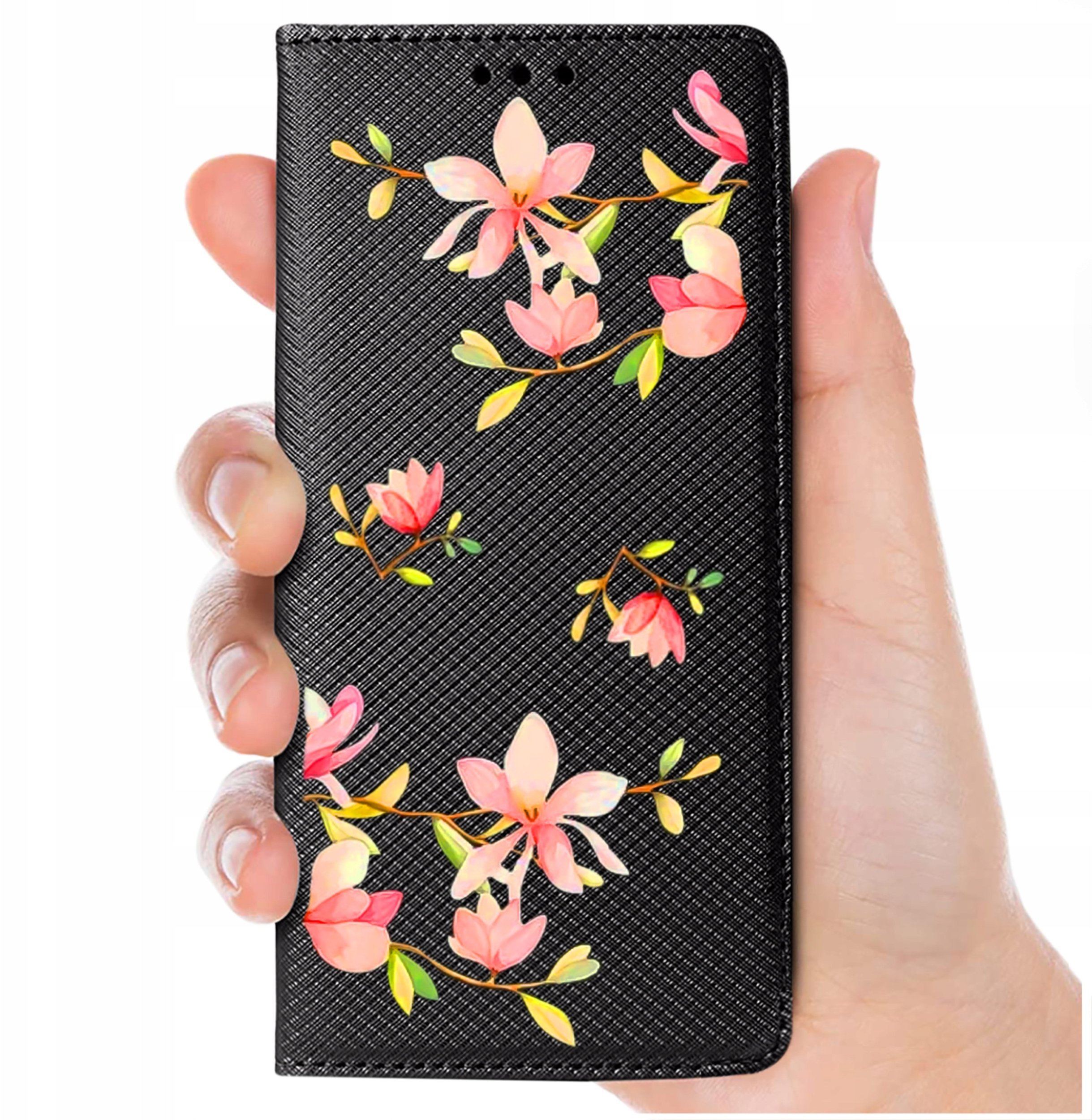 Etui do Xiaomi Mi 11 Lite 4G| 5G MAGNET WZORY CASE PORTFEL + SZKŁO 9H