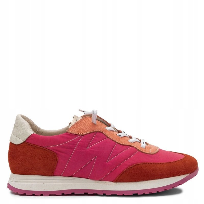Wonders Skórzane Sneakersy Damskie Flame Fresa A-4802-FLAME-FRES r.36