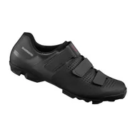 Buty rowerowe - Shimano, Buty sportowe, SHIMANO MTB XC1 SH, XC100 czarne, rozmiar 42 - miniaturka - grafika 1