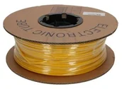 Etykiety samoprzylepne i bloki etykiet - Rurka PVC owalna, średnica 2,7-4,0mm, przekrój 1,5-2,5mm, żółty, 100m - miniaturka - grafika 1
