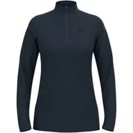 Bluzy sportowe damskie - Bluza techniczna damska ODLO Essential Light Mid Layer 1/2 zip - miniaturka - grafika 1