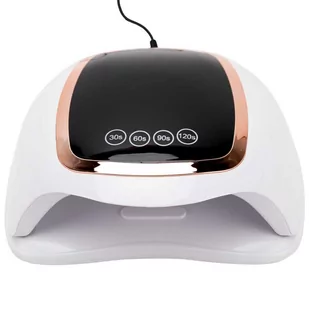 MollyLac, Lampa do paznokci dual UV/LED 168W do lakierów hybrydowych i żeli V3 biała - Lampy UV do paznokci - miniaturka - grafika 1