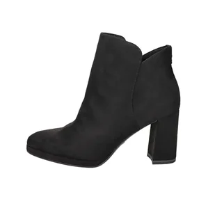 Tamaris Damskie botki na obcasie 1-25362-45, czarne, rozmiar 35 EU, czarny, 35 EU - Botki damskie - miniaturka - grafika 1