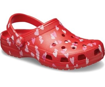 Crocs Damskie Buty Chodaki Klapki Classic Valentine Day 209682 Clog 37-38