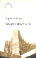 Pamiętniki, dzienniki, listy - Ostatnie terytorium - miniaturka - grafika 1