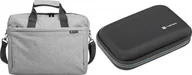 Torby na laptopy - Torba Natec Torba Natec Mustela 15.6" NTO-0766 + Etui na dysk twardy Krill 2 Czarne NET-2053 null - miniaturka - grafika 1