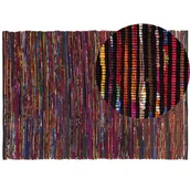 Dywany - Dywany 160 X 230 Cm Wielokolorowy Czarny Bartin - miniaturka - grafika 1