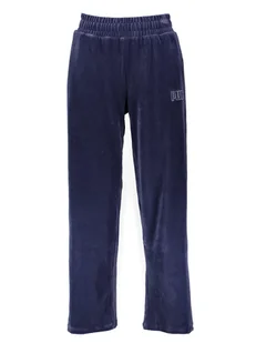 Puma Spodnie dresowe "Essentials Plus Velour" w kolorze granatowym - Spodnie sportowe damskie - miniaturka - grafika 1
