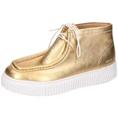 Botki damskie - Melvin & Hamilton Botki damskie Diana 1, Złoto, 39 EU - miniaturka - grafika 1