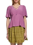 Bluzki damskie - ESPRIT Collection Damska bluzka 053EO1F325, 506/VIOLET 2, L, 506/fioletowy 2, L - miniaturka - grafika 1