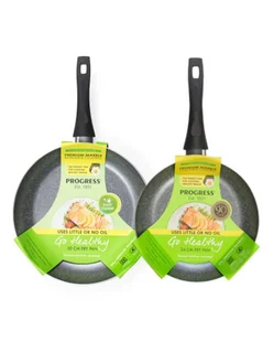 Zestaw patelnia Progress FryPan 30cm + GRATIS patelnia Progress FryPan 24cm - Patelnie - miniaturka - grafika 1