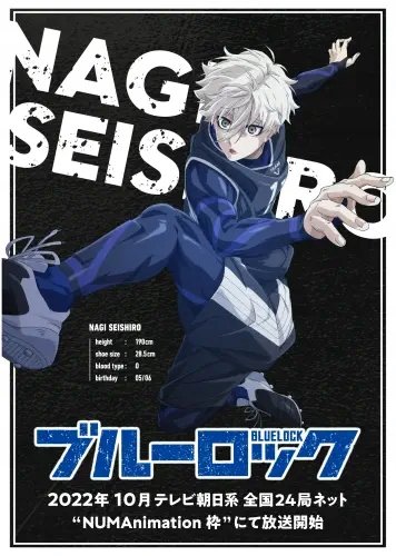 Plakat Anime Manga Blue Lock BLLO_033 A2 (custom)