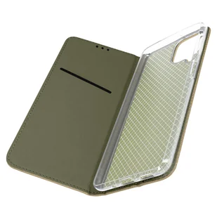 Etui Folio do Samsung Galaxy M53 5G Magnetyczne etui z miejscem na karty Stojak w kolorze złotym - Etui i futerały do telefonów - miniaturka - grafika 1
