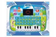Zabawki interaktywne dla dzieci - EDUKACYJNY LAPTOP TABLET DOTYKOWY KOMPUTER LCD PL - miniaturka - grafika 1