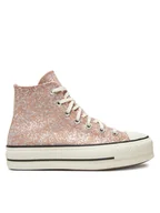 Trampki damskie - Converse Trampki Chuck Taylor All Star Lift Platform A09422C Różowy - miniaturka - grafika 1