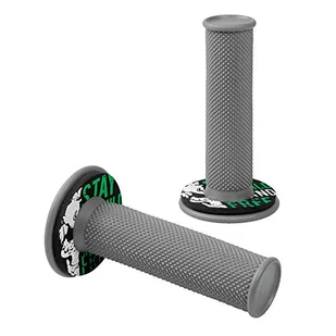 Lampa 90576 Donut Off-Road Grips, uniwersalne uchwyty - szary - zielony - Części motocyklowe - miniaturka - grafika 1