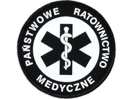 Emblemat Odblaskowy Państwowe Ratownictwo Medyczne Na Rzepie 8,5 Cm