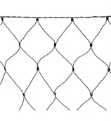 Ozdoby bożonarodzeniowe - Świąteczna Kurtynka Okienna Glitter 1X1M Led 1,8W Ciepła - miniaturka - grafika 1