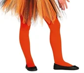 Rajstopy - Rajstopy Dziecięce Pomarańczowe-7-12 - miniaturka - grafika 1