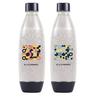 Akcesoria i części AGD - Butelki SodaStream Fuse Bubble Mosaic 2 szt. x 1L Zestaw do Saturatora - miniaturka - grafika 1
