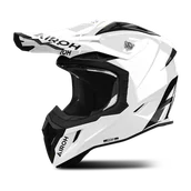 Kaski motocyklowe - Kask Cross Airoh Aviator Ace 2 Błyszczący Złamany Biały GlossXS - miniaturka - grafika 1