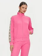 Bluzy damskie - Guess Bluza V2YQ16 KB3P2 Różowy Regular Fit - miniaturka - grafika 1